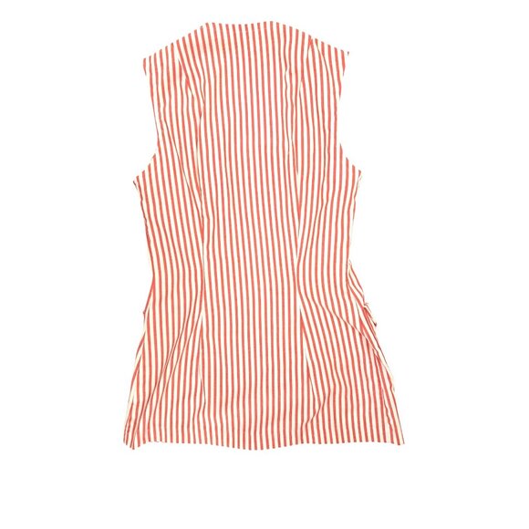 Vintage Candy Striper Uniform 1970s Red White Top Pants Hat 3 Piece Set Imperial - Picture 6 of 16